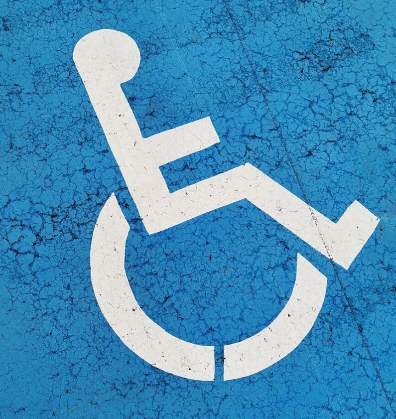 photo of pwd sign